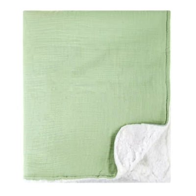 couverture bebe lizia modele vert