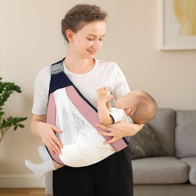 Echarpe de portage Hector maman bébé salon