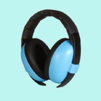 Casque anti bruit bebe lilo modele bleu