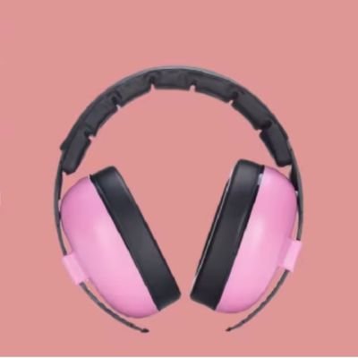casque anti bruit bebe lilo modele rose