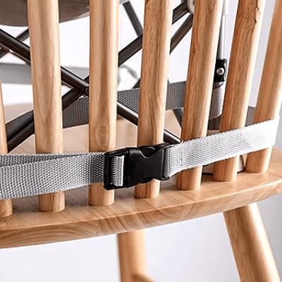 Chaise Pliante - BabyBoosterSeat™ - Gris - Petit Trésor