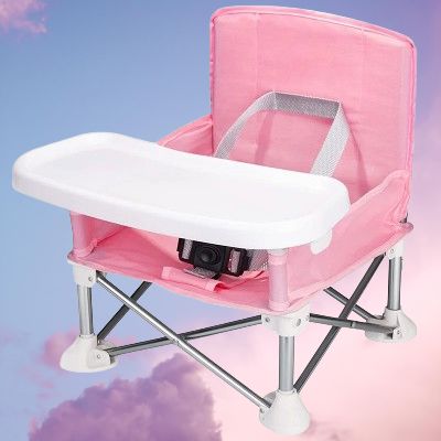 Chaise Pliante - BabyBoosterSeat™ - Rose - Petit Trésor