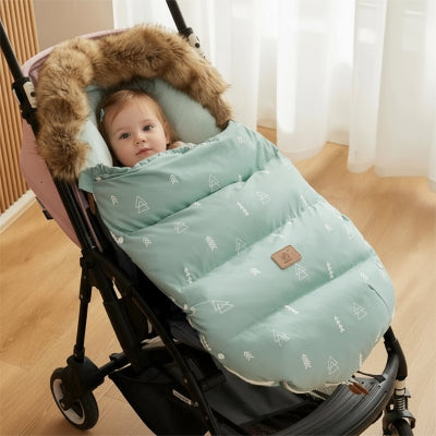 CHANCELIERE POUSSETTE - FJORD bebe fille modele vert cocoon