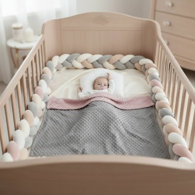 couverture bebe elyss gris bebe lit