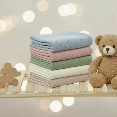 COUVERTURE BEBE - FLORA™ - Petit Trésor