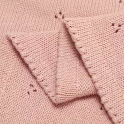 couverture bebe flora rose