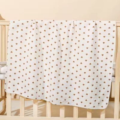 couverture bebe linou modele coeur