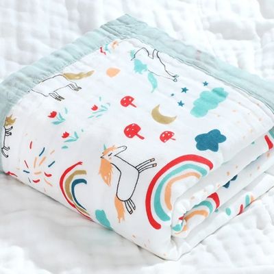 couverture bebe terra cheval