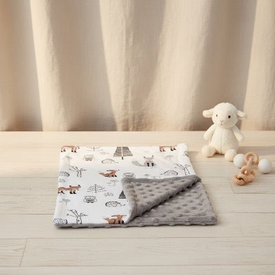 couverture bebe widly presentation renards