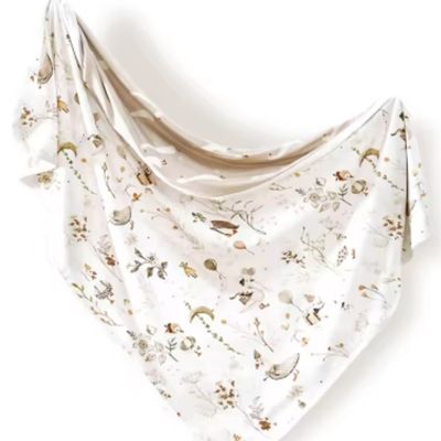 couverture emmaillotage bebe reverso oie beige