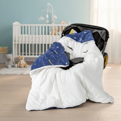 couverture emmaillotage cocoon comete poussette