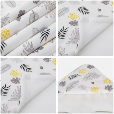 couverture emmaillotage cocoon presentation fleurs