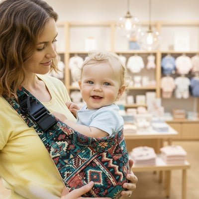 ÉCHARPE DE PORTAGE BÉBÉ - TRIBAL™ - Petit Trésor
