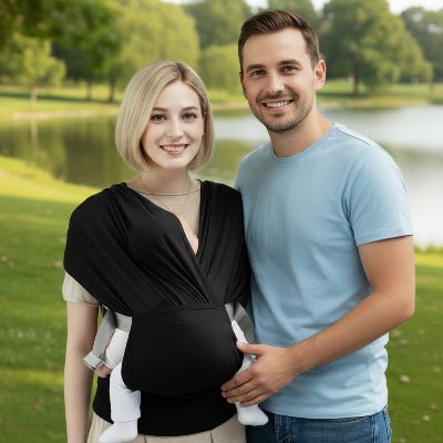 ECHARPE DE PORTAGE EN COTON BIO - FROG™ - Petit Trésor