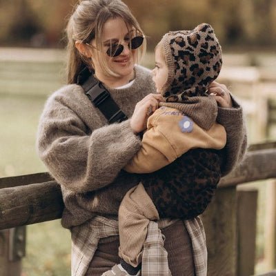 echarpe de portage leo maman bebe hiver