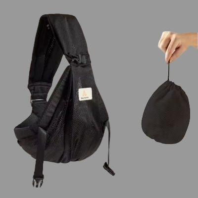 echarpe de portage loo noir sacoche