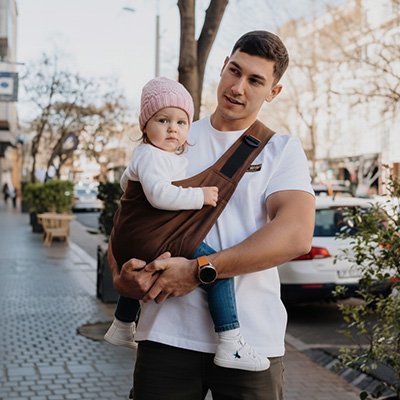 ÉCHARPE DE PORTAGE - MOSS™ - Petit Trésor