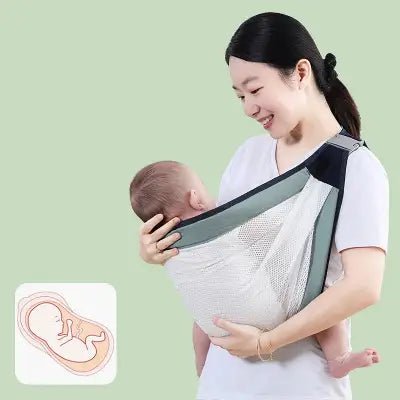 Porte Bébé - BabyCarrier™ - Vert avocat - Petit Trésor