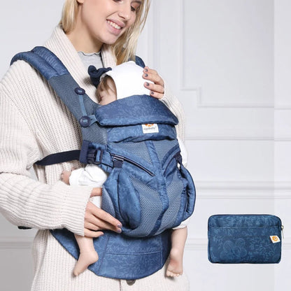 Porte Bébé - BreathBabyBag™ - Bleuprint - Petit Trésor