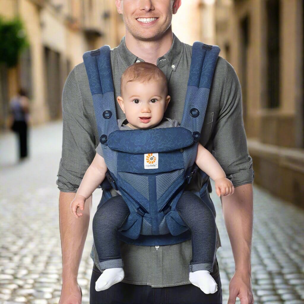 Porte Bébé - BreathBabyBag™ - Bleuprint - Petit Trésor