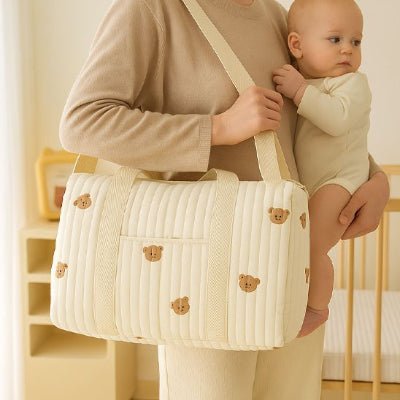 sac a langer bebe teddy maman bebe sac