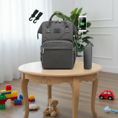 sac a langer cleo sur table
