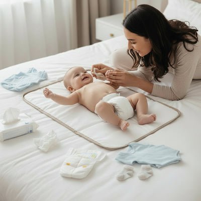 TAPIS A LANGER NOMADE - DELLIA™ - Petit Trésor