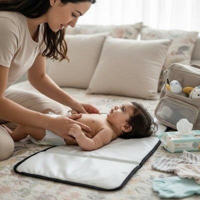 tapis a langer nomade dellia bebe canape