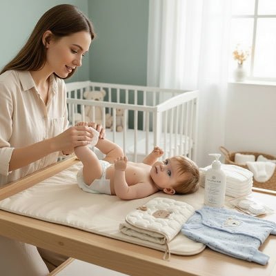 TAPIS À LANGER NOMADE - ELIO™ - Petit Trésor